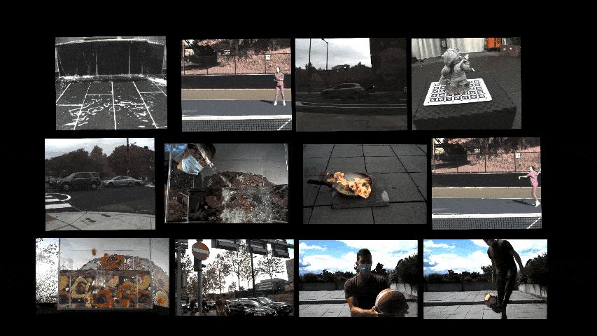 Event-based continuous color video reconstruction